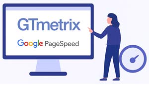 GTmetrix and Google PageSpeed Insights optimization for faster ecommerce websites and improved Core Web Vitals.