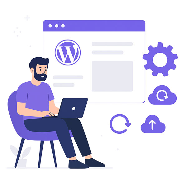 Comprehensive WordPress website maintenance and technical support services in India.