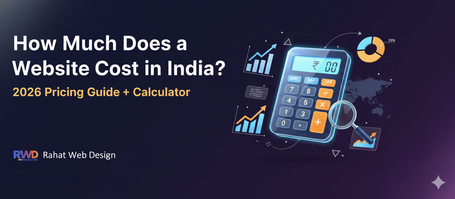 Website cost in India 2026 pricing guide with website cost calculator