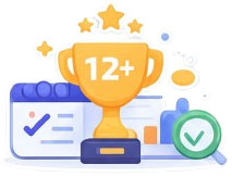 12 plus years of website development industry experience