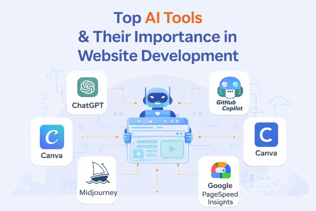 Top AI tools and their importance in website development and coding