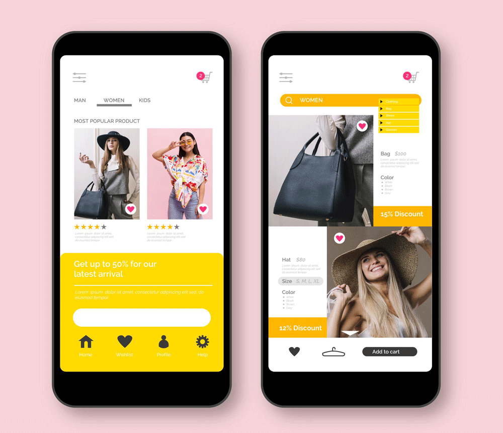 mobile first website design example for businesses in India