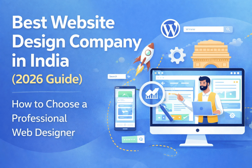 Best website design company in India – how to choose a professional web designer in 2026
