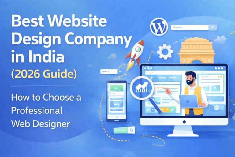 Best website design company in India – how to choose a professional web designer in 2026