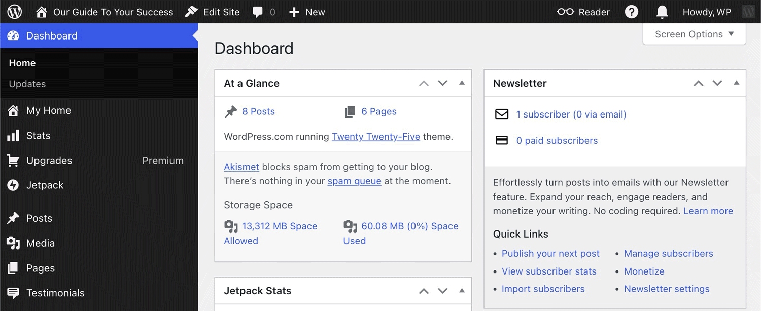 WordPress website development platform used by website design companies in India